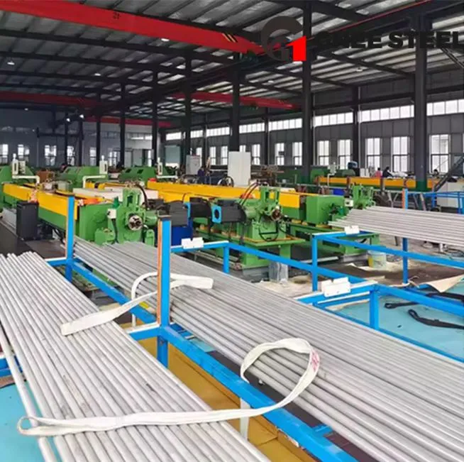 A249 310S ruostumattomasta teräksestä valmistettu kiillotettu putki