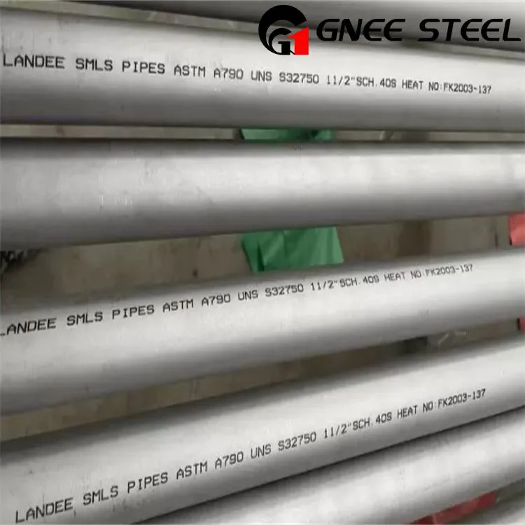 ASTM A790 UNS S32750 kaksipuolinen saumaton putki